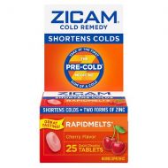 Walgreens Zicam Cold Remedy Cold Remedy RapidMelts Quick Dissolve Tablets Cherry