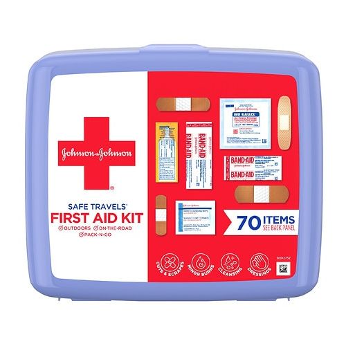 월그린 Walgreens Johnson & Johnson Red Cross Safe Travels First Aid Kit