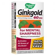 Walgreens Natures Way Ginkgold Ginkgo Biloba 60mg, Tablets
