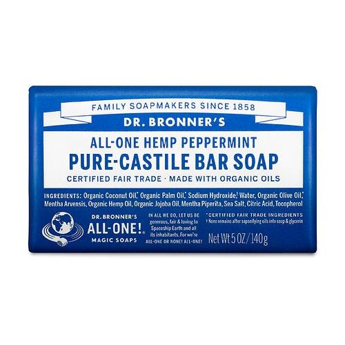 월그린 Walgreens Dr. Bronners All-One Hemp Pure-Castile Soap Bar Peppermint