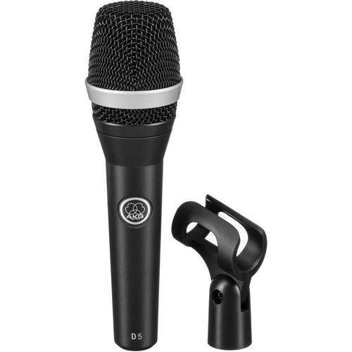  AKG D5 Handheld Vocal Microphone Live Performance Pack