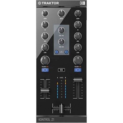 네이티브 인 스트루멘츠 Native Instruments TRAKTOR KONTROL Z1 DJ Mixer Interface for TRAKTOR Software