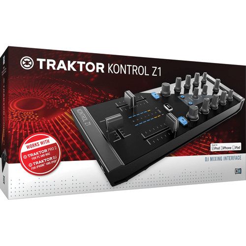 네이티브 인 스트루멘츠 Native Instruments TRAKTOR KONTROL Z1 DJ Mixer Interface for TRAKTOR Software