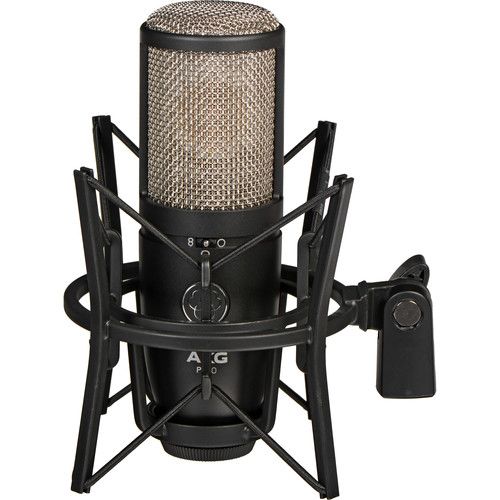  AKG P420 Large-Diaphragm Multipattern Condenser Microphone (Black)