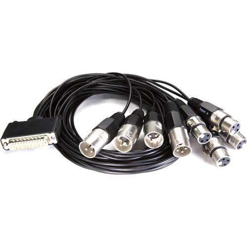  AJA 3G-AM 8-Channel AES Embedder/Disembedder with XLR Breakout Cable