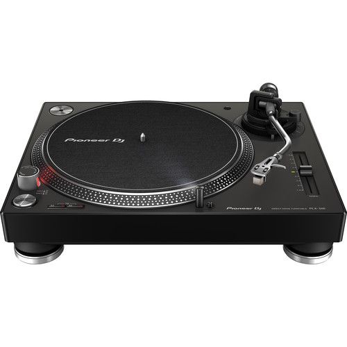 파이오니아 Pioneer DJ PLX-500-K High-Torque, Direct-Drive Turntable (Black)