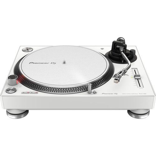파이오니아 Pioneer DJ PLX-500-W High-Torque, Direct-Drive Turntable (White)