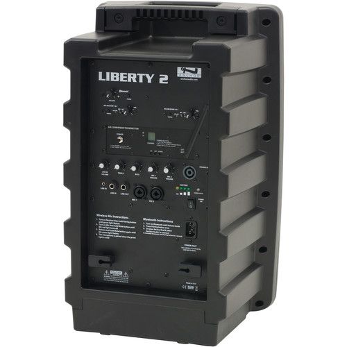  Anchor Audio LIB2-XU4 Liberty 2 Portable PA System with Bluetooth, AIR Transmitter & Two Dual Mic Receivers