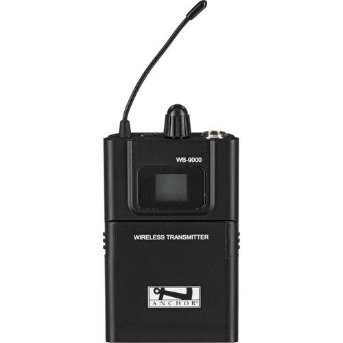  Anchor Audio WB-9000 Beltpack Transmitter for Assistive Listening 9000 Series (902 - 928 MHz)