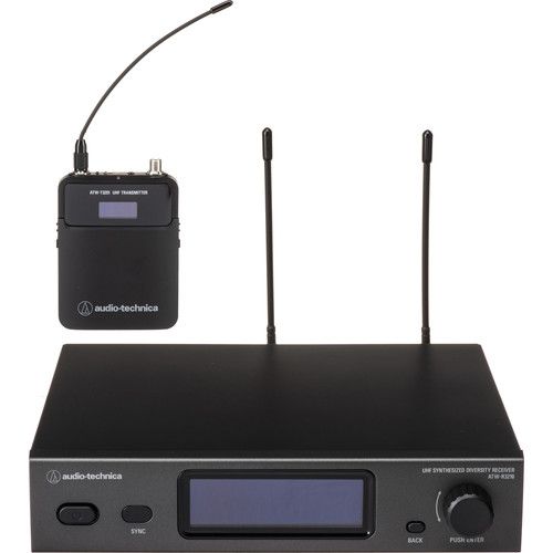 오디오테크니카 Audio-Technica ATW-3211 3000 Series Bodypack Wireless Microphone System with No Mic (DE2: 470 to 530 MHz)