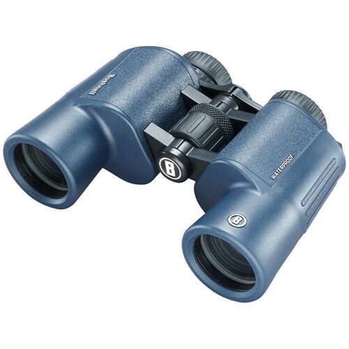 부쉬넬 Bushnell 8x42 H2O Porro Prism Binocularss (Dark Blue)