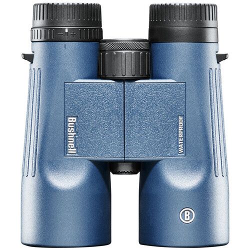 부쉬넬 Bushnell 10x42 H2O Roof Prism Binoculars (Dark Blue)