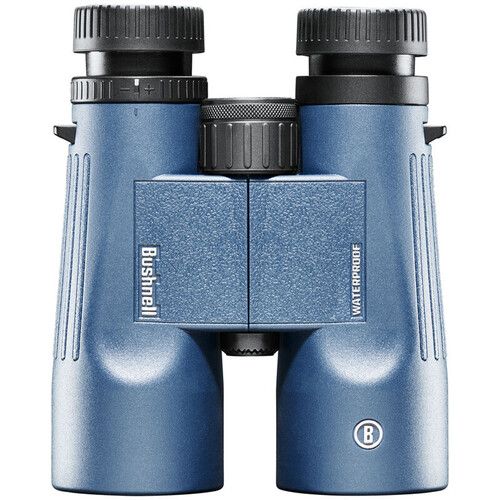 부쉬넬 Bushnell 10x42 H2O Roof Prism Binoculars (Dark Blue)