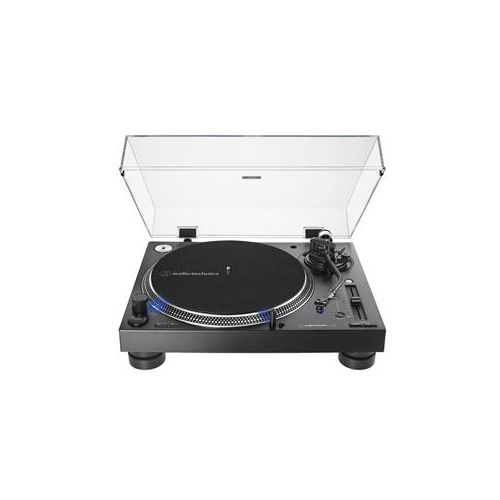  Adorama Audio-Technica AT-LP140XP Direct-Drive Professional DJ Turntable, Black AT-LP140XP-BK