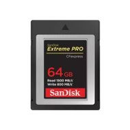 Adorama SanDisk Extreme PRO 64GB CFexpress Type-B Card, 1500MB/s Read, 800MB/s Write SDCFE-064G-ANCNN