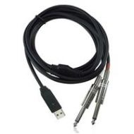 Adorama Behringer 2m / 6.56 Stereo 1/4 Line In to USB Interface Cable LINE2USB