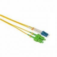 Adorama Camplex 3.3 9u/125u Singlemode Duplex APC SC to UPC LC Patch Cable, Yellow SMD9-ASC-LC-001