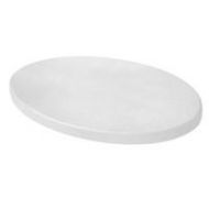 Adorama Fisher Labs 6.5 Elliptical Closed Coil Cover, Gold Bug 2, F75 and F70, White 6COVER-E