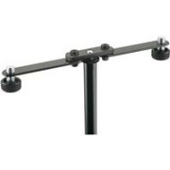 Adorama K&M 23510 Flexible Microphone Bar for Microphone Stands, Black 23510.500.55
