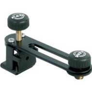 Adorama K&M 24035 Mic Holder for Drums, 2.7 Height, 5/8 Threaded Connector, Black 24035.500.55