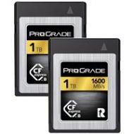 Adorama ProGrade Digital 1TB CFexpress 2.0 Gold Memory Card, 2-Pack PGCFX1TBAP2NA