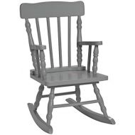 Gift Mark Childs Spindle Rocking Chair, Grey