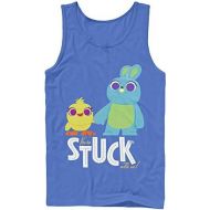Fifth Sun Toy Story Mens 4 Ducky & Bunny Stuck with Us Tank Top