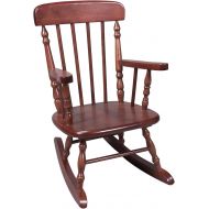 Gift Mark Childrens Spindle Rocking Chair, Cherry