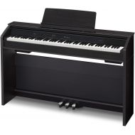 Casio PX860 BK Privia Digital Home Piano, Black with Power Supply