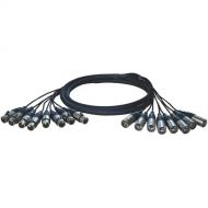 ALVA X8X8PRO5 16.4' 8XLRF to 8XLRM Analog Cable (Black)