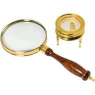 Barska AR10858 Brass 3x Power Magnifier Set