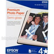 Epson Premium Photo Paper Semi-Gloss (8.5 x 11