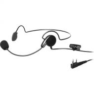Kenwood KHS-22 Behind-the-Head Headset and Flexible Boom Microphone with PTT & VOX