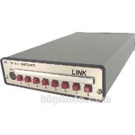 Link Electronics IEC-708 8x1 Composite Video Switcher - Vertical Interval, Lighted Push Buttons, BNC