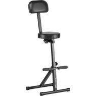 Odyssey Height-Adjustable DJ Chair (Black)