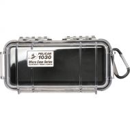 Pelican 1030 Micro Case (Clear Black with Colored Lining)