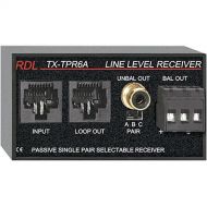 RDL TX-TPR6A Passive Single-Pair Receiver - Twisted Pair Format-A