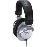 Roland RH-200S Circumaural Closed-Back Monitor Headphones (Silver)