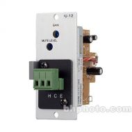 Toa Electronics U-12S - Unbalanced Line Level Input Module with Variable Mute-Receive (Removable Terminal Block)