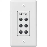 Toa Electronics ZM-9001 - 6-Switch Remote Panel for 9000 Series