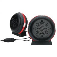Enhance USB LED Gaming Speakers (Red)