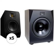Adam Professional Audio The Bronx - 5.1 Bundle with S2V Monitors and Sub15 Subwoofer (Pair)
