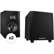 Adam Professional Audio T5V T-Series Active Nearfield Monitors with 130W Subwoofer Studio Kit