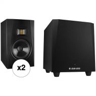 Adam Professional Audio T7V T-Series Active Nearfield Monitors with 130W Subwoofer Studio Kit