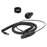 Ambient Recording Coiled Mono Mini XLR to 3-Pin XLR Cable Set for QP550 Boompole