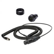 Ambient Recording Coiled Mono Mini XLR to 3-Pin XLR Cable Set for QP565 Boompole