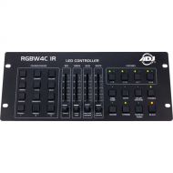 American DJ RGBW4C-IR 32-Channel DMX Controller for RGB, RGBW, and RGBA LED Fixtures (RC Compatible)