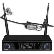 AMT Q7-P800 Dual-Channel Q7 Receiver and Single Transmitter Wireless System for Trumpet (Off-the-Bell, 900 MHz)
