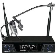 AMT Q7-WS Dual-Channel Q7 Receiver and Single Transmitter Wireless System for Clarinet (900 MHz)