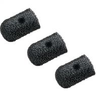 Audio-Technica 3-Pack of Windscreens for the BP894 MicroSet Cardioid Condenser Headworn Microphone (Black)